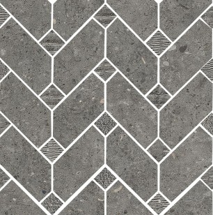 Мозаика La Fabbrica Agglomerate Mosaico Freccia Tahiti Nat Lap 30x35 160304