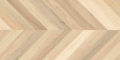 Керамогранит Laparet Wood Royal Almond Chevron M Бежевый Матовый Карвинг 60x120