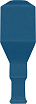 Угол Ceramiche Grazia Elegance Angolo Finale Storm Craquele 2.2x8.5 внешний FIAELQ6