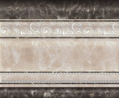 Бордюр Navarti Siena Zocalo Crema Noce 20x25