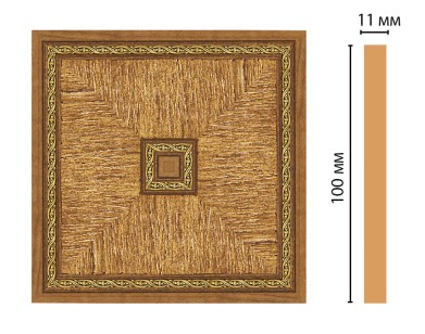 Вставка цветная Decomaster 156-2-4 (100x100x11 мм)