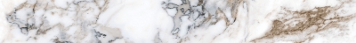 Плинтус Vitra Marble-X Бреча Капрайа Белый Лаппато Ректификат 7.5x60 K949894LPR01VTE0