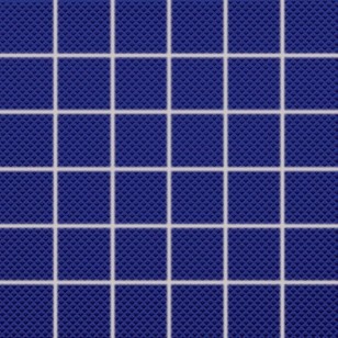 Мозаика Rako Color Two синяя матовая рельефная 5x5 30x30 GRS05605