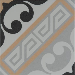 Керамогранит Revoir Paris La Madeleine Juliette Marron 20x20 VVS2020_014