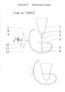 Бра Lightstar Fiacolla 733617