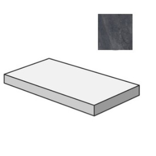 Ступень Sant Agostino Bergstone Gradone Angolare Sx Black 33x120 CSAGSBBL12