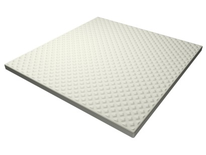 Pool Tile Border Beige Waffle