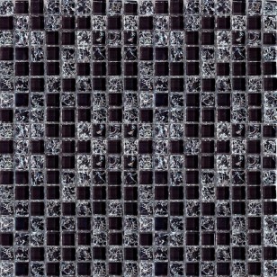 Мозаика Pixmosaic Glass Черная 2x2 32.7x32.7 HK-34A