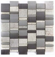 Мозаика Moreroom Stone Mashup Stone Aluminum 29.5x29.8 AG177