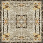 Панно Infinity Ceramic Tiles Dell Imperatore Roseton Light 120x120 (60x60x4)