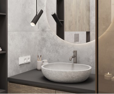 Керамогранит Laparet Illusion Grey Серый Матовый Str 60x120