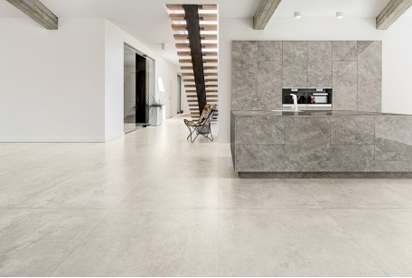 Керамогранит Ceradim Cement Strength Grey серый матовый 60x60