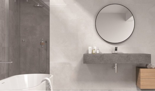 Керамогранит Laparet Onyx Lux Silver Серый Полированный Матированный 60x120