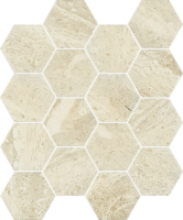 Мозаика Paradyz Sunlight Stone Beige Mozaika Prasowana Hexagon 22x25.5