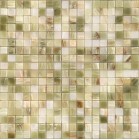 Мозаика Caramelle Mosaic Pietrine 7 mm Onice Jade Verde Pol 30.5x30.5