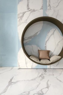 Керамогранит Provenza Unique Marble Bianco Siena Lappato 60x120 EKSR