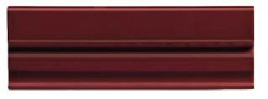 Бордюр Ceramiche Grazia Vintage Finale Dark Wine 6.5x20 FIV6