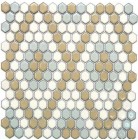 Мозаика NSmosaic Porcelain Series керамика глянцевая 2.3x2.6 30.6x35 PS2326-42