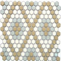 Мозаика NSmosaic Porcelain Series керамика глянцевая 2.3x2.6 30.6x35 PS2326-42