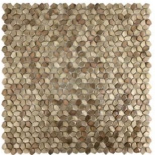 Мозаика Moreroom Stone Stamping Aluminum Gold 30.9x31.2 S129