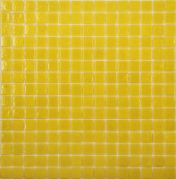 Мозаика NSmosaic Econom Series стекло желтый сетка 2х2 32.7x32.7 AA11