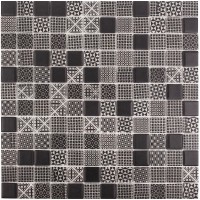 Стеклянная мозаика Vidrepur Born Black 31.7x31.7