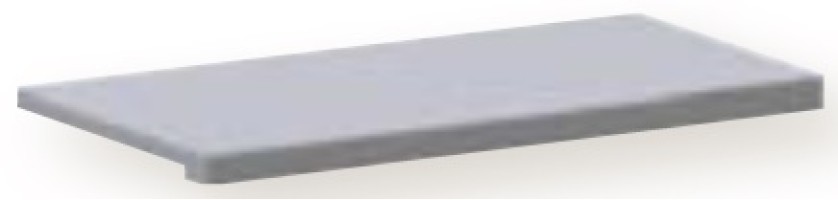 Ступень Porcelanosa Dover Acero Huella Tecnica 31.6x59.6 P92102631