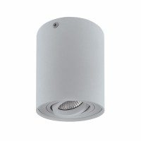 Светильник Lightstar Binoco Uno точечный накладной декоративный серый 052019