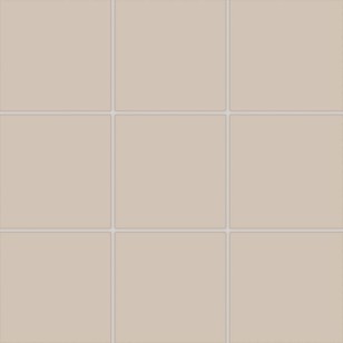 Мозаика Rako Color Two бежевая матовая рельефная 1x1 30x30 GRS0K608