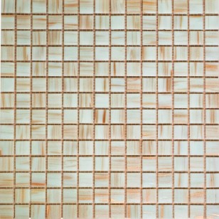 Мозаика Pixmosaic Glass Бежевая 2x2 30.5x30.5 JS17