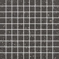 Мозаика Floor Gres Earthtech Carbon Flakes Glossy Bright Mosaico 3x3 30x30 772438