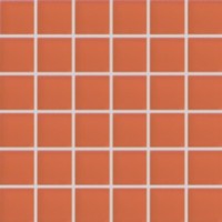 Мозаика Rako Fashion оранжевая 5x5 30x30 VDM05048