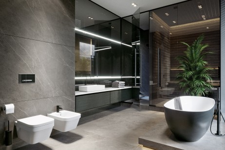 Керамогранит Kutahya Seramik Alfa Grey Rektifiye 60x120