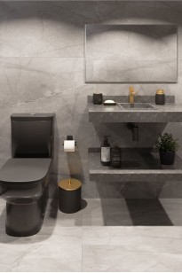 Керамогранит Kutahya Seramik Alfa Grey Rektifiye 60x120