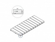 Room Х2 Black Griglia Stream 20