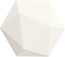 Плитка Tubadzin Origami White Hex 11x12.5 настенная