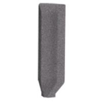 Угловой элемент Rako Taurus Granit серый антрацит с закруглением 2.5x8 внутренний TSIRF065
