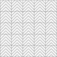 Плитка DeShun Ceramics Art Decor Rombo Blanco 20x20 настенная DF204