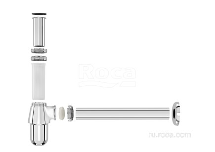 Сифон для раковины Roca Aqua 25.5x6.5x11.5 506401614