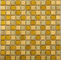 Мозаика NSmosaic Exclusive Series стекло 2.3x2.3 29.8x29.8 S-824