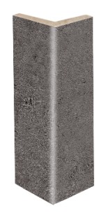 Подступенок Stroeher Gravel Blend 3687 Black 6x6x15.7 угловой 95040-045