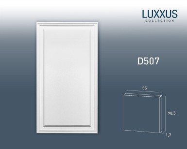 Панель накладная Orac Decor Luxxus D507 (90.5x1.5x55 см)