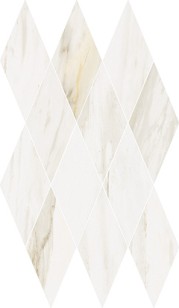 Мозаика Italon Stellaris Carrara Ivory Mosaico Diamond Люкс 28x48 620110000204