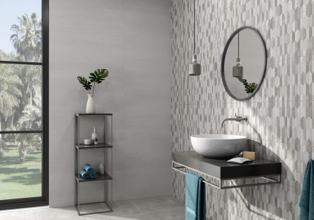 Плитка Gracia Ceramica Modello Grey Wall 04 25x60 настенная 010100001532