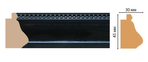 Багет Decomaster 528-195 (45x30x2900 мм)