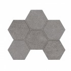 Мозаика Estima Luna Grey Hexagon неполированная 25x28.5 LN02/TE02