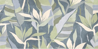 Плитка Global Tile Dominica Синий Тропики 30x60 настенная GT244VG