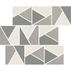 Мозаика Italgraniti Nuances Mosaico Triangoli Mix Freddo 1 30x30 NU00MTGF1