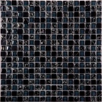 Мозаика NSmosaic Exclusive Series стекло камень 1.5x1.5 30.5x30.5 NO-237