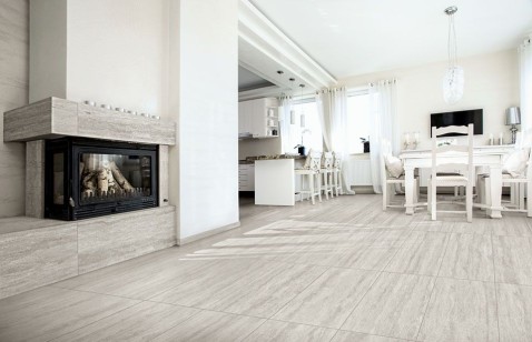 Керамогранит Realistik Sparkle Travertino Carving 60x120